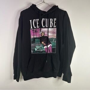 Black Ice Cube Graphic Hoodie